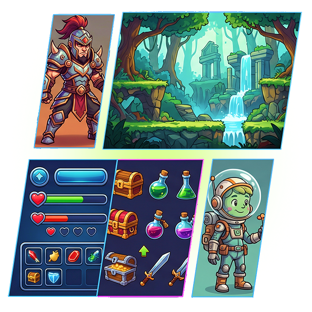 2D Game Art Outsourcing Studio