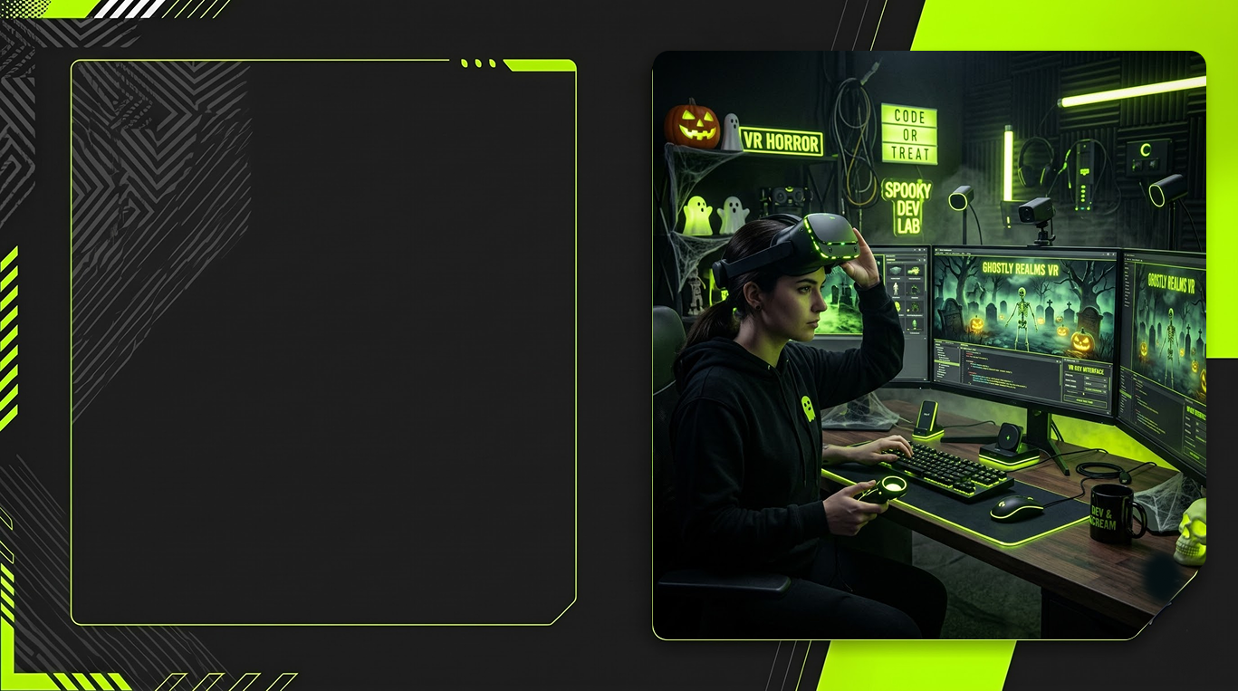 VR Game Development Card